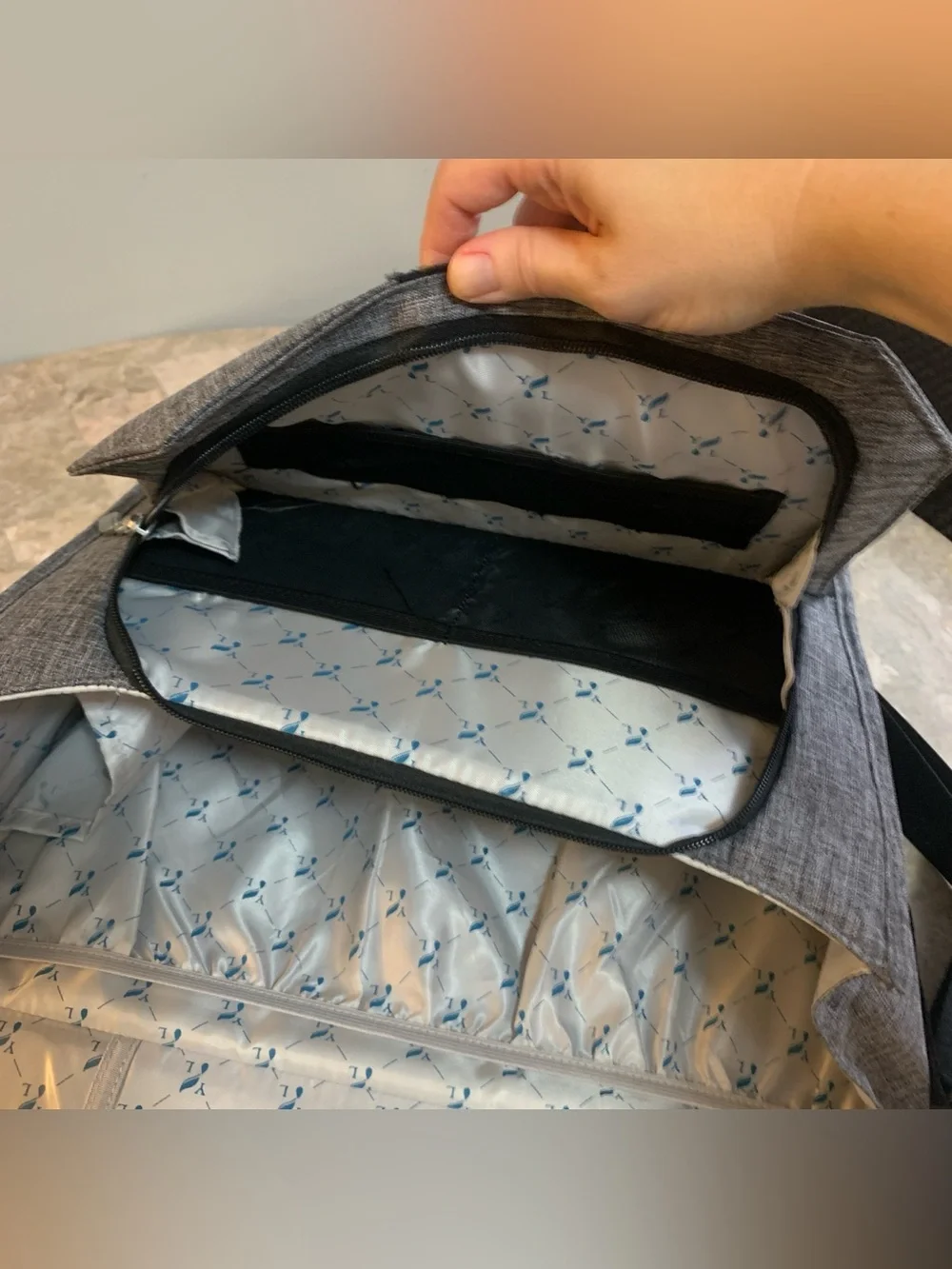 Young Living Rep Messenger Briefcase Bag Messenger Tote Stains